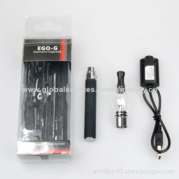 Smokjoy Wax E Cig Wholesale Suppliers eGo G in Blister Kit with 2.8mL Capacity, Clear Color
